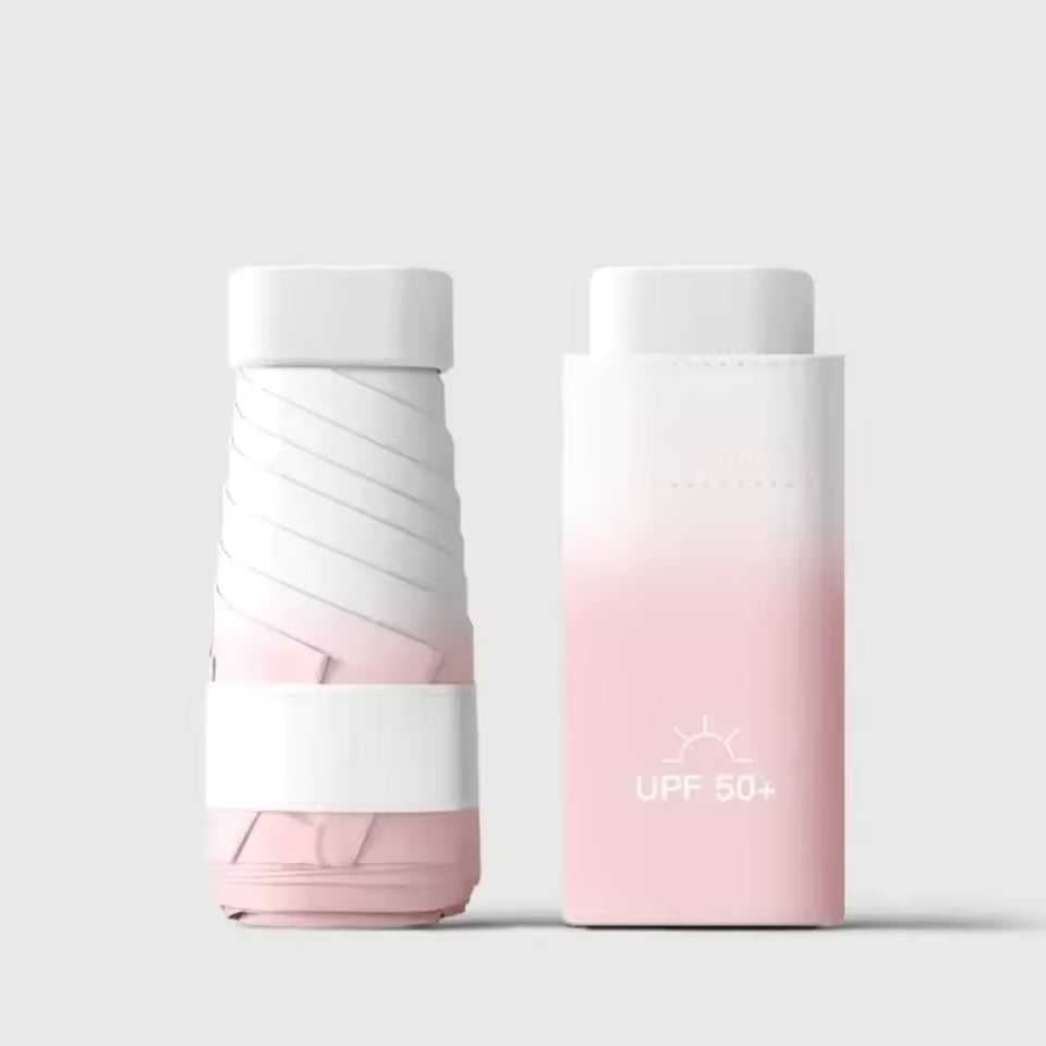 Hannah  Mini Sun Umbrella – Small Pocket Folding Umbrella with