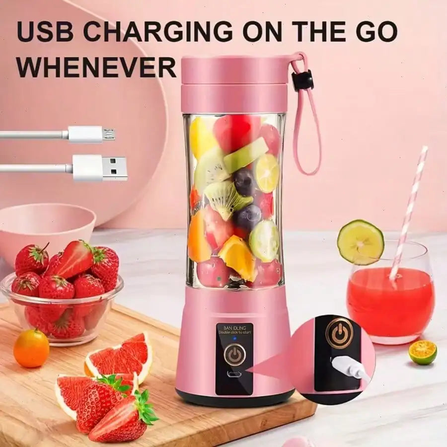 Portable USB Charging Mini Blender and Juicer 15 OZ