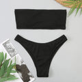 Women's Black Brazilian Bandeau Swimsuit Weeknd Shop Online