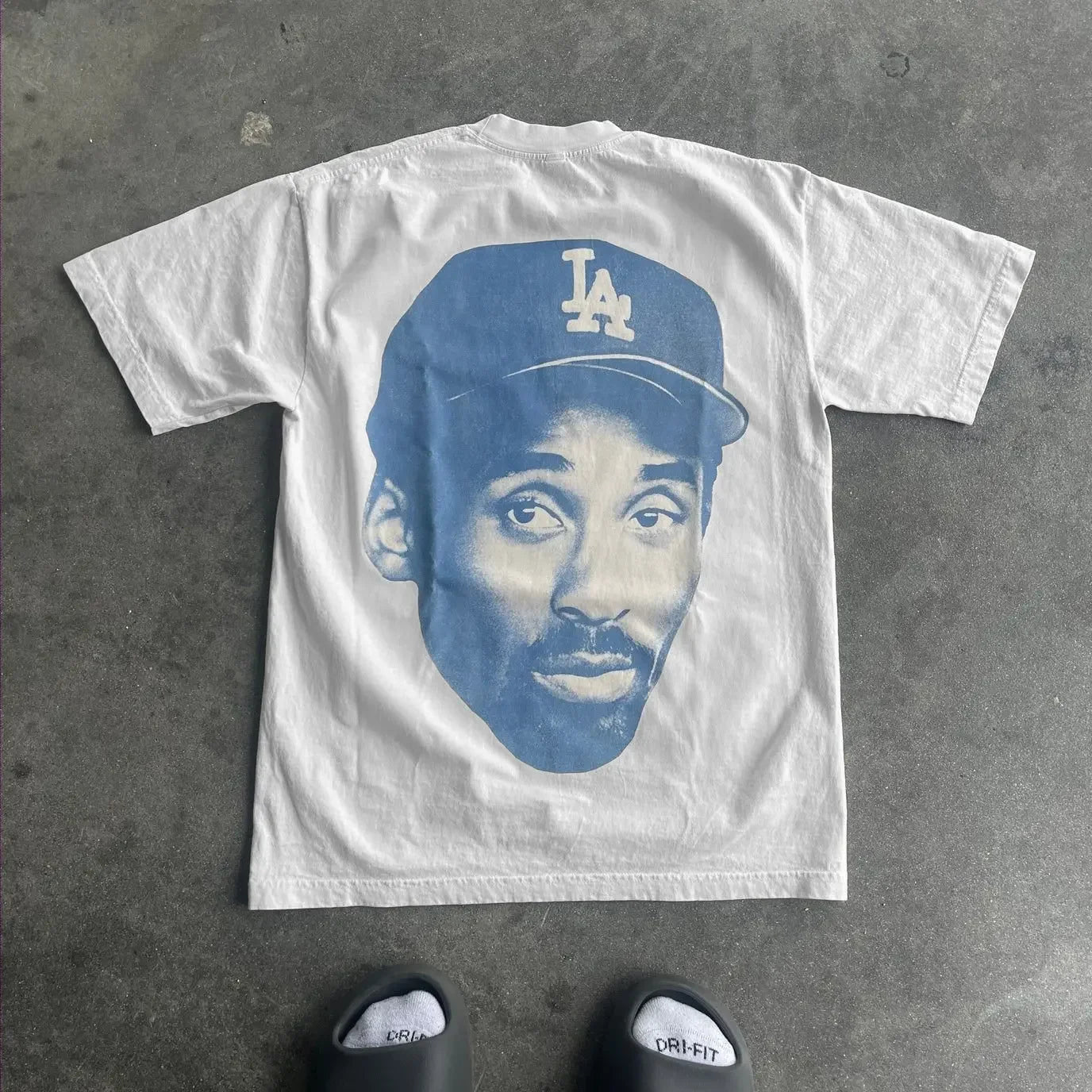 Basketball 8 Print Oversized Vintage T-Shirt