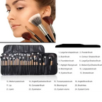 24 pcs Makeup Brush Sets Cosmetics Brushes