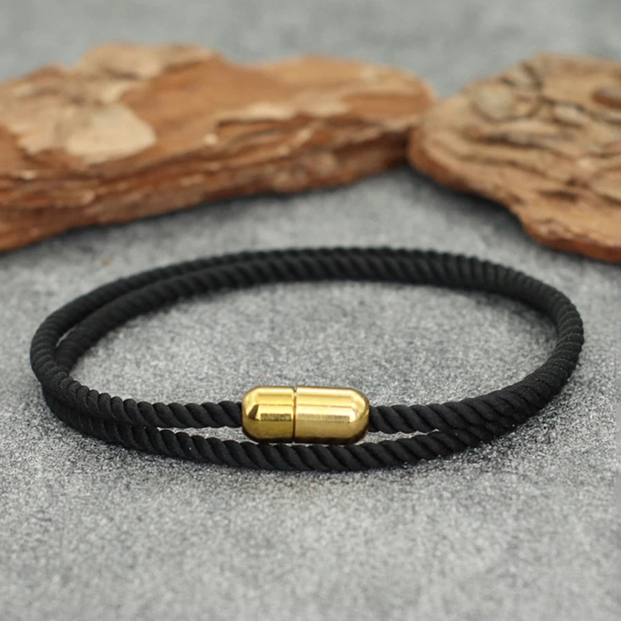 Bilayer Rope Bracelet for Men