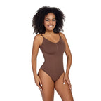 Spandex Cupless Thong Bodysuit Shapewear