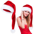Long Velvet Santa Hat