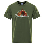 Malt Whiskey Printed T-Shirt – Funny Alcohol-Themed Oversized Tee for Men