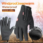 Touchscreen Warm Gloves – Waterproof & Windproof Winter Gloves for Cycling, Driving, Motorcycle, and Outdoor Activities