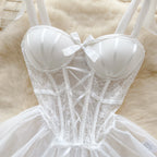 Sexy Lace Spaghetti Strap Lingerie Dress