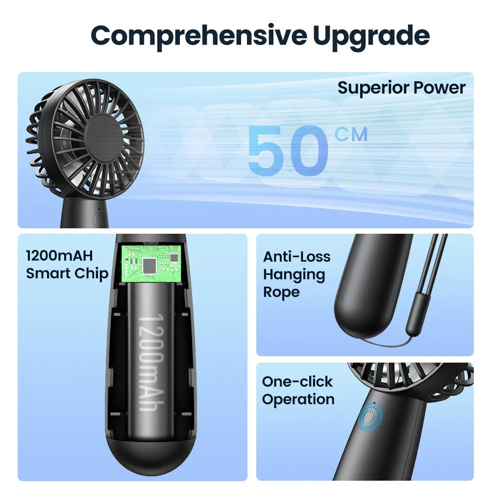 Portable Mini Handheld Fan Weeknd Shop Online