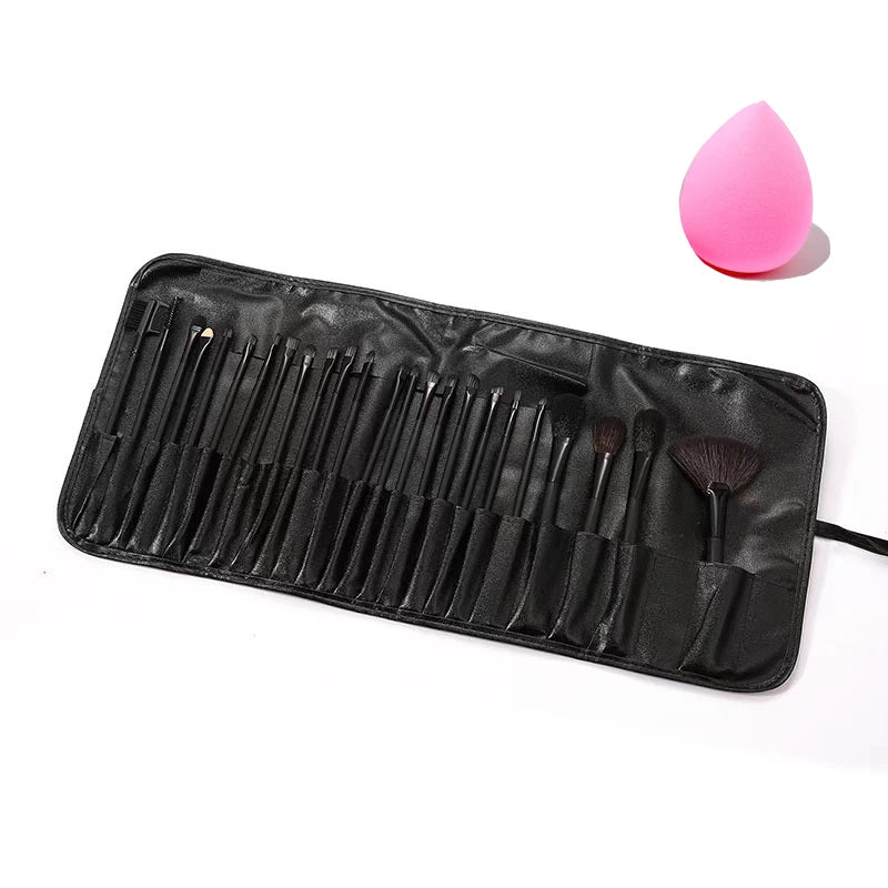 24 pcs Makeup Brush Sets Cosmetics Brushes
