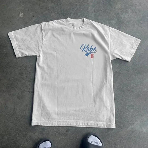 Basketball 8 Print Oversized Vintage T-Shirt Weeknd Shop Online