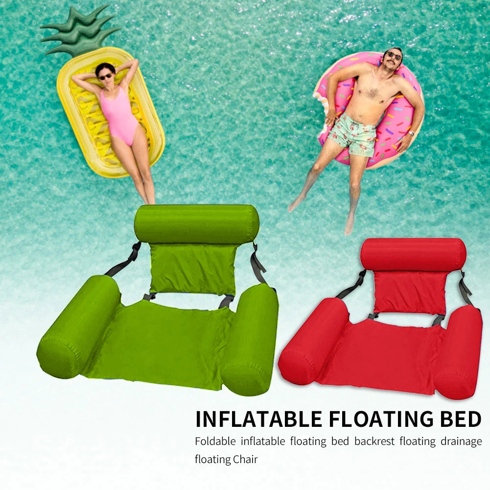 Inflatable Foldable Floating Float Chair