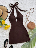 JuJu Backless Bohemian Mini Dress