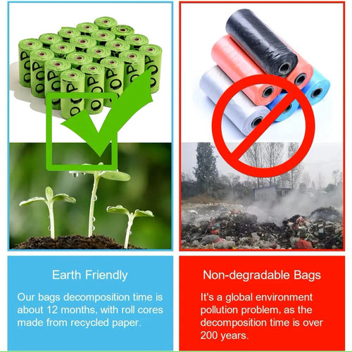 Biodegradable Lavender-Scented Dog Poop Bags Weeknd Shop Online