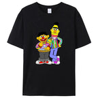 Sesame Street 80s TV Series Short Sleeve Tee