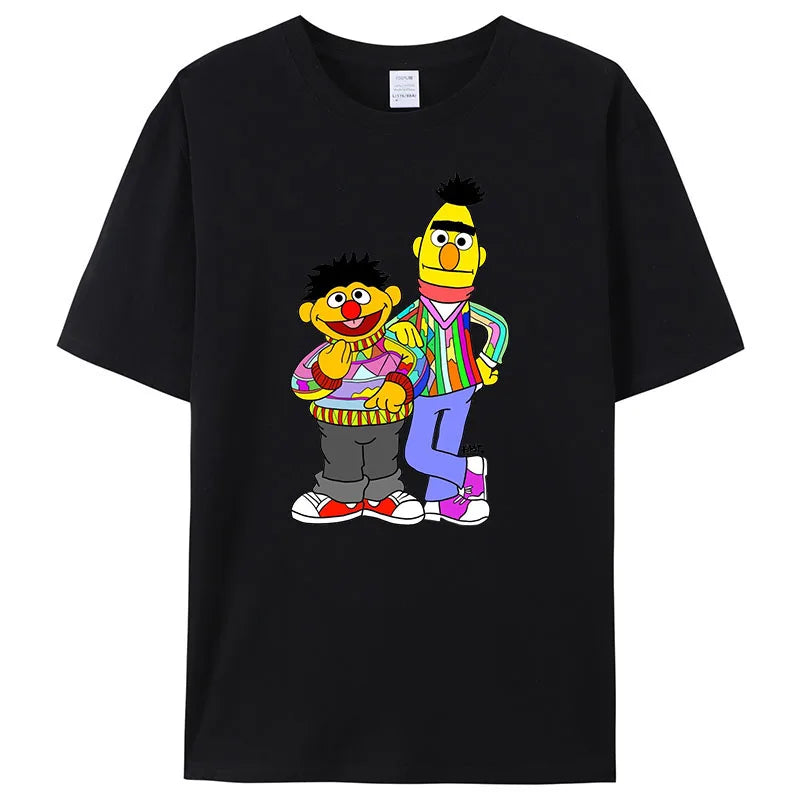 Sesame Street 80s TV Series Short Sleeve Tee
