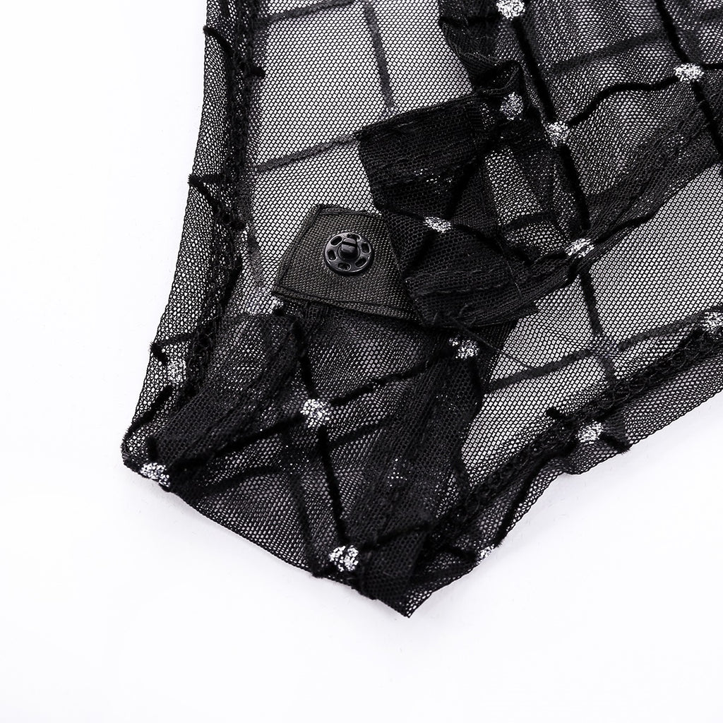 Mesh Sheer Bodysuit – Sparkle and Slay