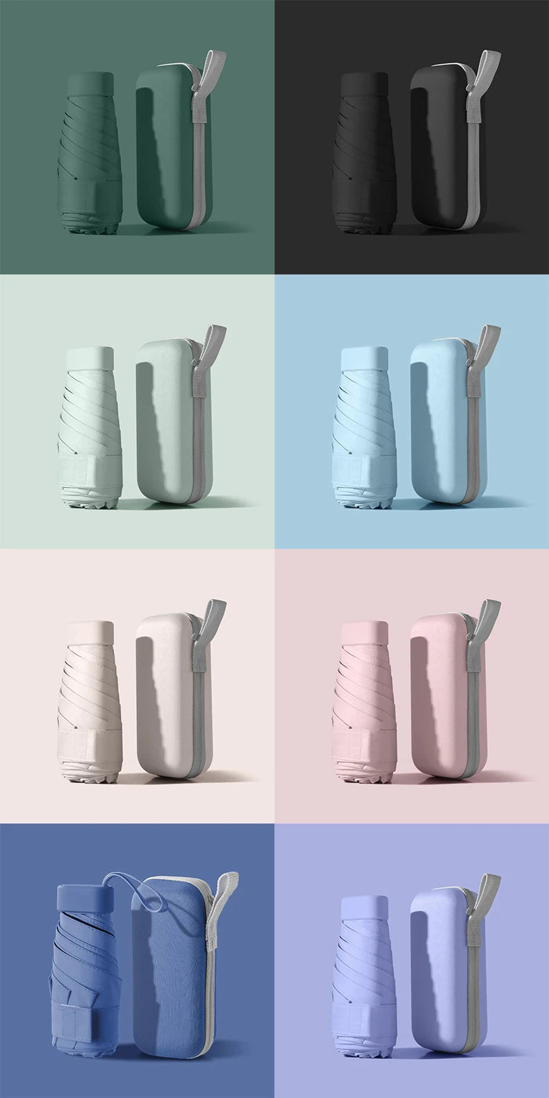 Mini Capsule Umbrella – Portable