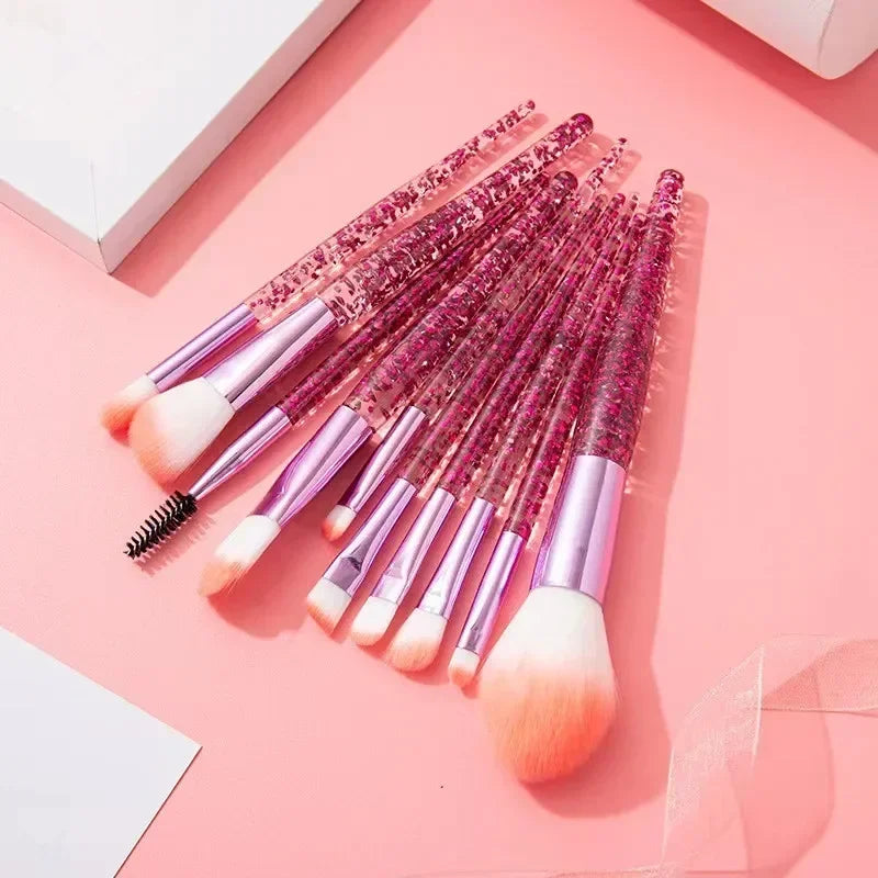HOLLY 10PCS Professional Makeup Brush Set
