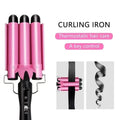 Professional Ceramic Triple Barrel Hair Curler – Effortless Waves & Salon-Quality Styling Weeknd Shop Online