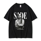 90s Singer S-Sade Print Graphic T-Shirt