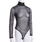 Mesh Sheer Bodysuit – Sparkle and Slay