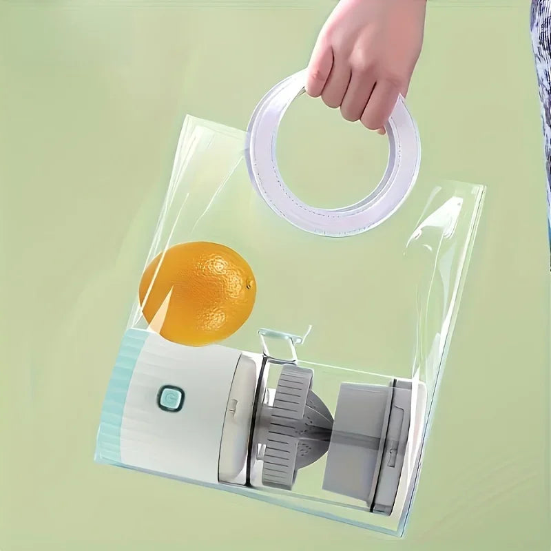 Portable Electric Citrus Juicer – USB Rechargeable Fruit Squeezer