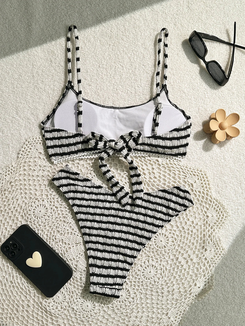 Nikki Sexy Striped Micro Bikini