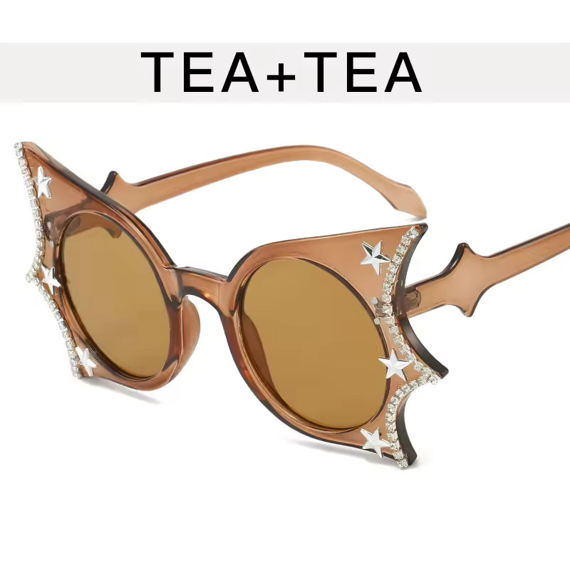 Women's Bat Shape Sunglasses