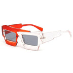 "Ecstatic" Irregular Shape Sunglasses