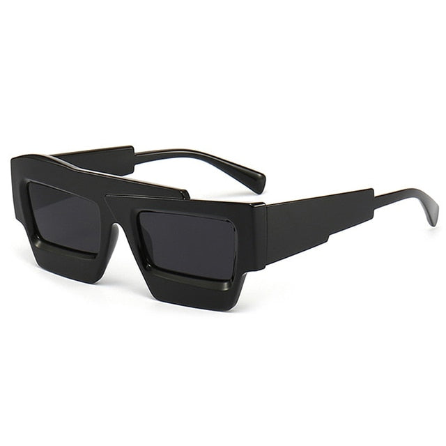 "Ecstatic" Irregular Shape Sunglasses