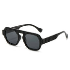 Men and Women Square Fashion Plastic Frame Sunglasses - Weekend Shade Sunglasses