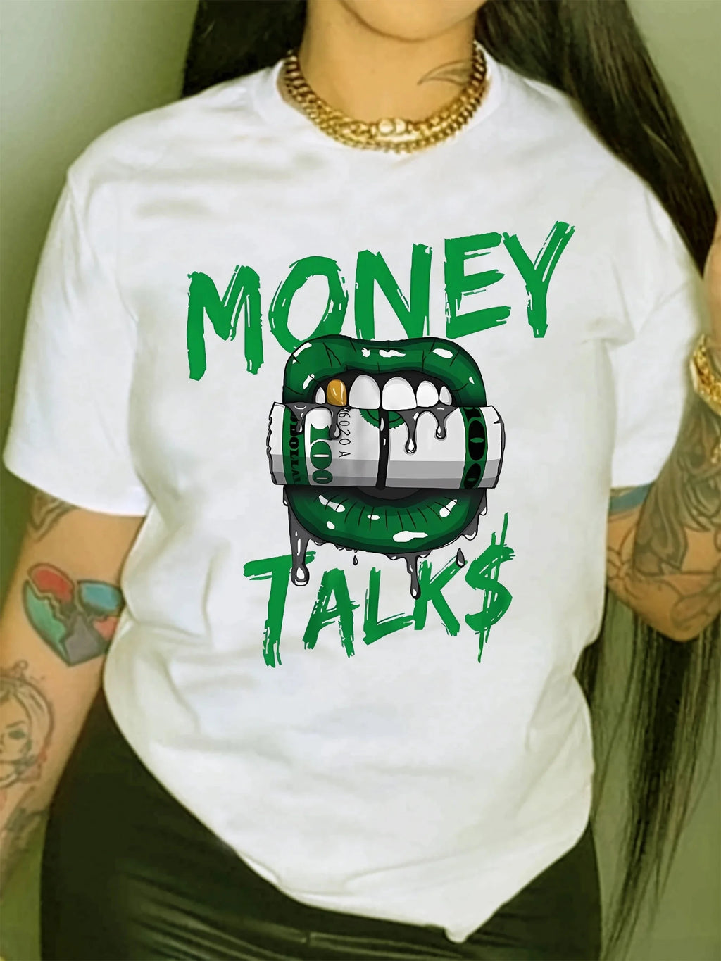 Money Talks Graphic T-Shirt Weeknd Shop Online
