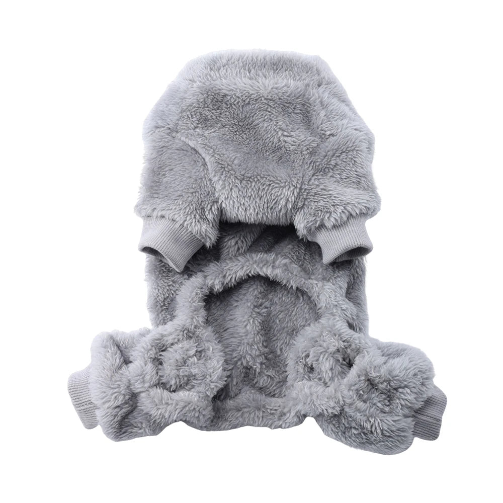 Ultra-Soft Fleece Pet Jumpsuit – Cozy Comfort for Small to Large Pets