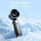 Portable Handheld Turbo Fan – 5000mAh Rechargeable Weeknd Shop Online