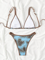 "Wild Card" Women's Classic Triangle Bikini Set