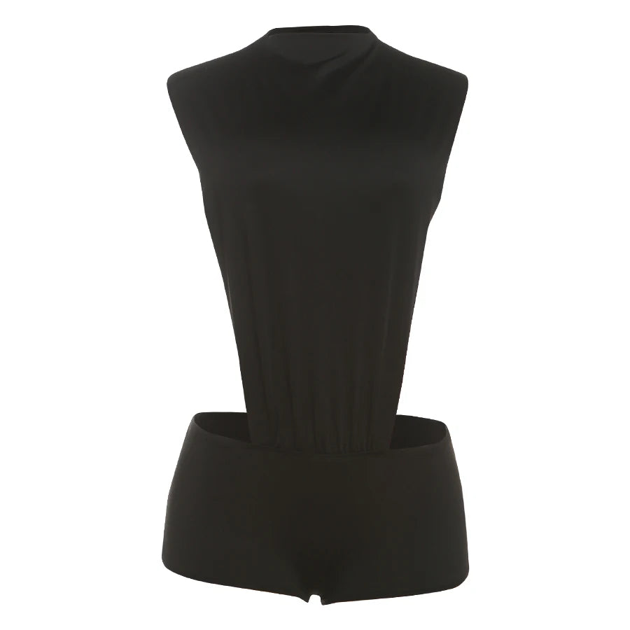 "Spend that" O Neck Sleeveless Romper
