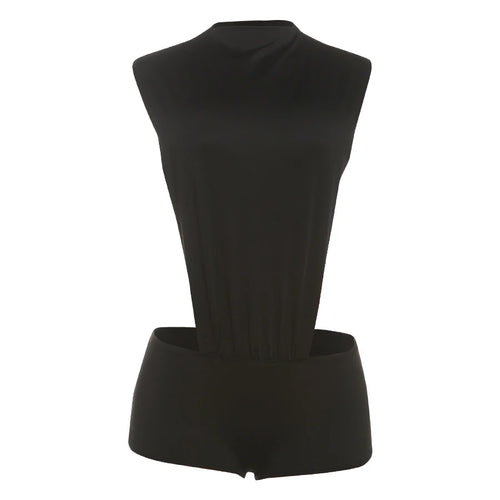 "Spend that" O Neck Sleeveless Romper