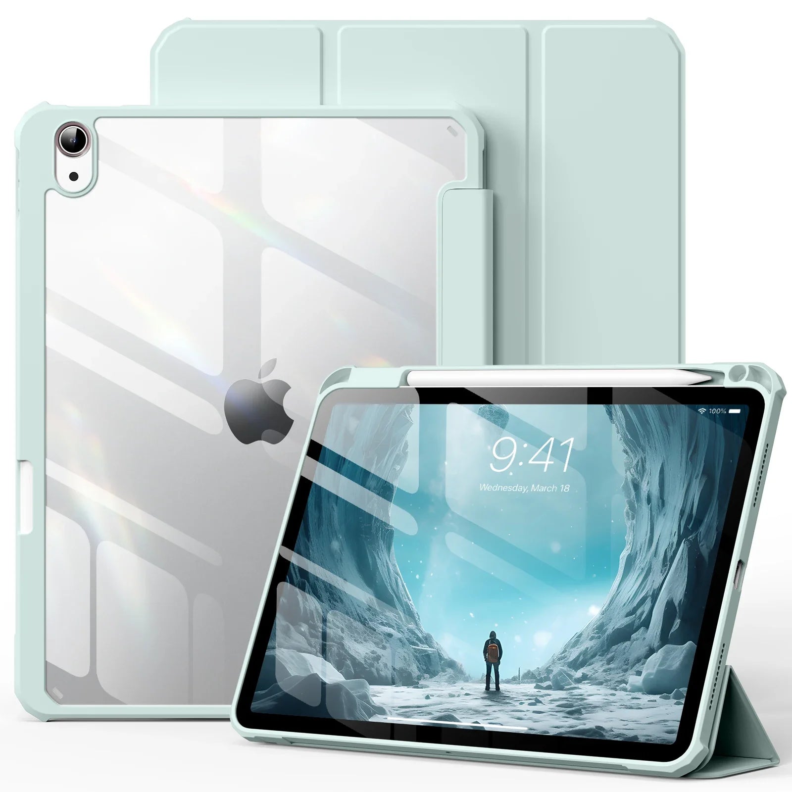 Transparent Acrylic Back Case for iPad