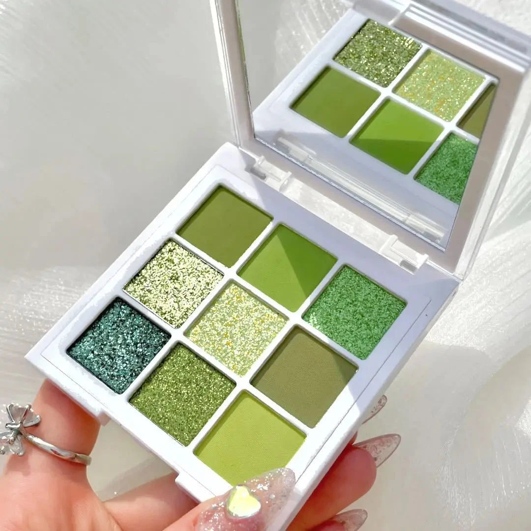 Avocados Green Pearlescent Eyeshadow Palette