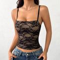 Women's Strapless Lace Tank Camisole