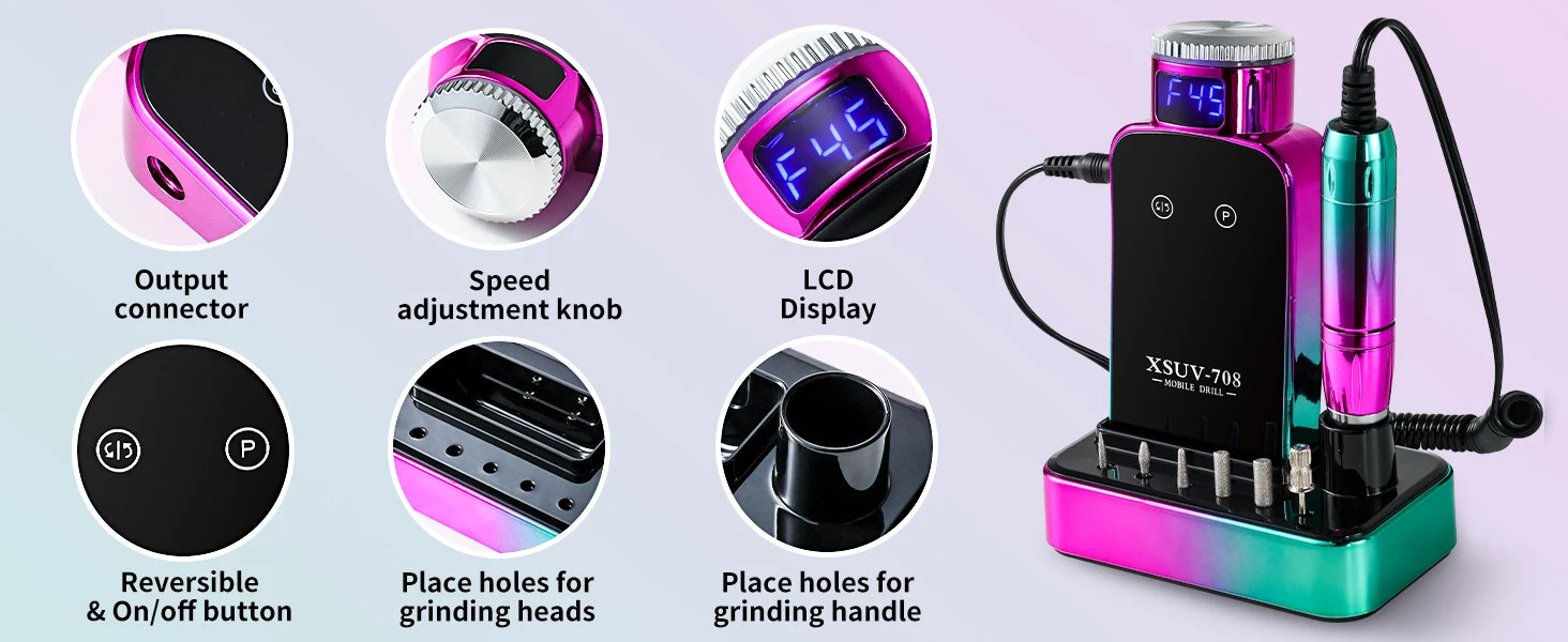 Professional Electric Nail Drill Machine
