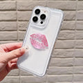 Lip Pattern Clear Phone Case – All-Inclusive Shockproof Mobile Phone Cover Weeknd Shop Online