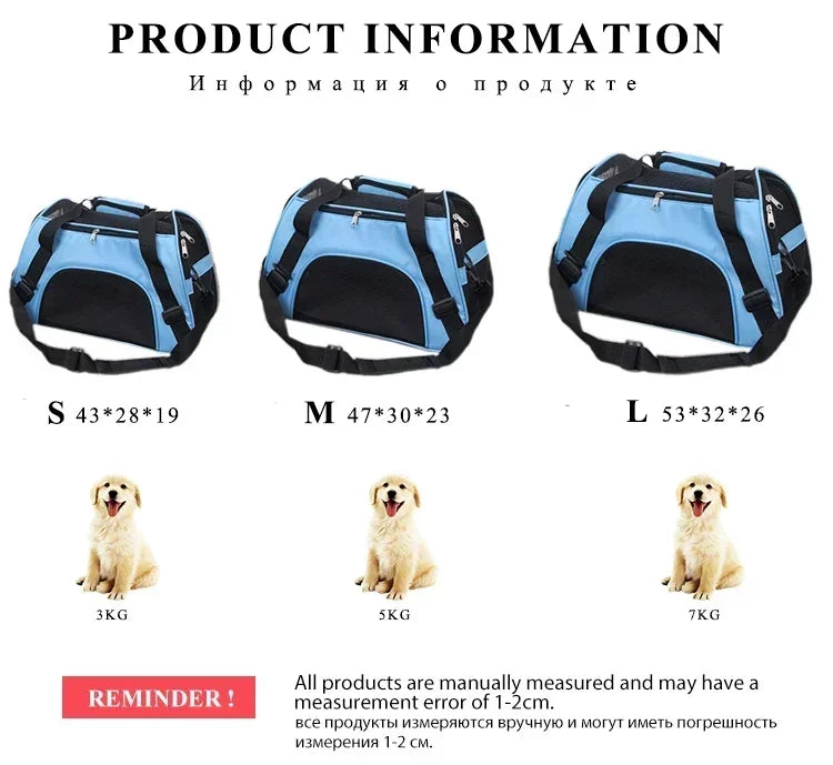 Breathable Pet Travel Bag