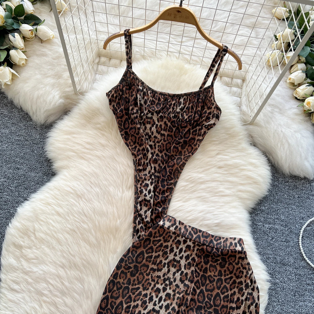 Leopard Print 2-Piece Set