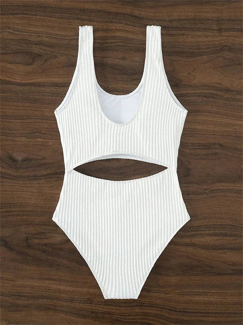 Bailey White Cutout Monokini Swimsuit Weeknd Shop Online