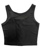 Vintage-Inspired Geometric Semi-Sheer Cami Top