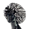 Women’s Satin Bonnet Cap – Double Layer Silky Sleep Cap with Elegant Print Weeknd Shop Online
