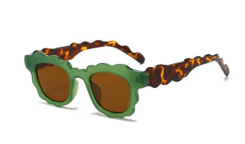 "True Icon" Unique Shape Sunglasses Weekend Shade Sunglasses