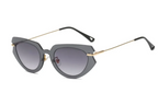 Fashion Cat Eye Rimless Women Sunglasses Weekend Shade Sunglasses