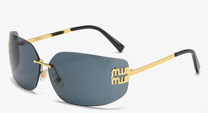 Women Rimless Fashion Sunglasses  - Weekend Shade 